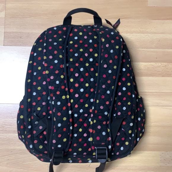 vera bradley polka dot backpack